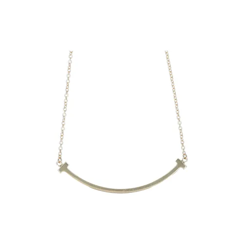 TIFFANY CO. K18 Золотые Ожерелья Унисекс Золото