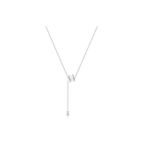 TEEX Сверкающий страз Ожерелья Женские