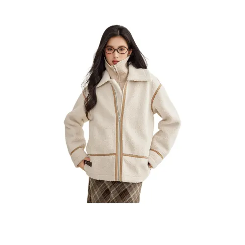 A21 Cropped Jacket Женская Бежевый Абрикос