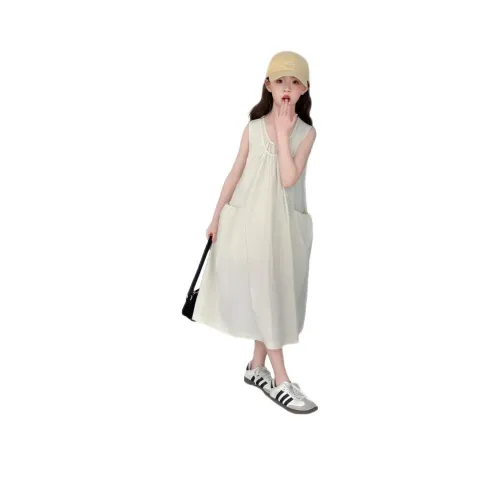 Wooden Rabbit Молочный белый Kids Платья