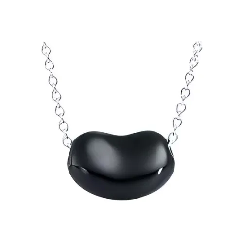 TIFFANY CO. Elsa Peretti® Серебро Черный нефрит Унисекс Серебро