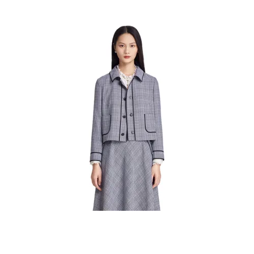 VGRASS STUDIO Cropped Coat Women's Black