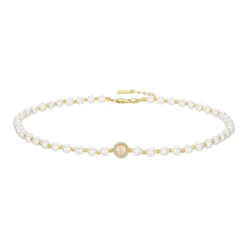 HMZ Искусственная жемчужина Ожерелья Женские