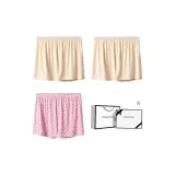 Светло-желтый + Светло-желтый + Светло-розовый [Охлаждающий леопардовый принт, ледяной шелк]