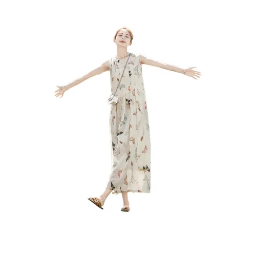 Cypress House Без рукавов Платье Женское