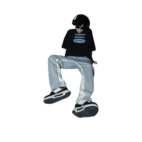 FUTURE MAKER Джинсы Унисекс Light Синий