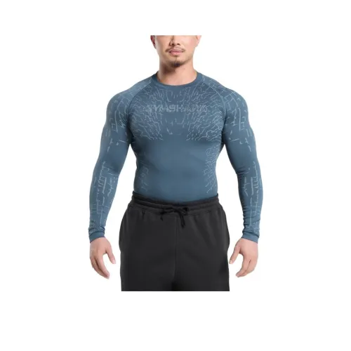 GYMSHARK T-рубашка мужская синий холодный синий
