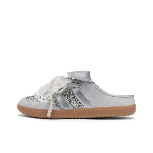 KATHU STA Домашние тапочки Женские Ярко-серебристый