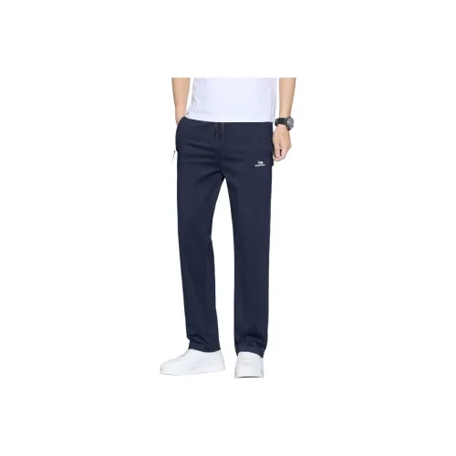 Tingqu Темно-синие мужские повседневные штаны