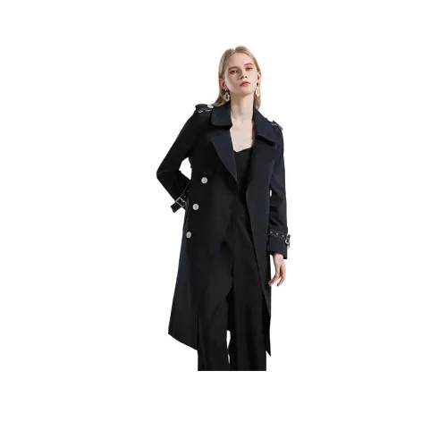 NINE WEST Тренчкот Женский Темно-Синий