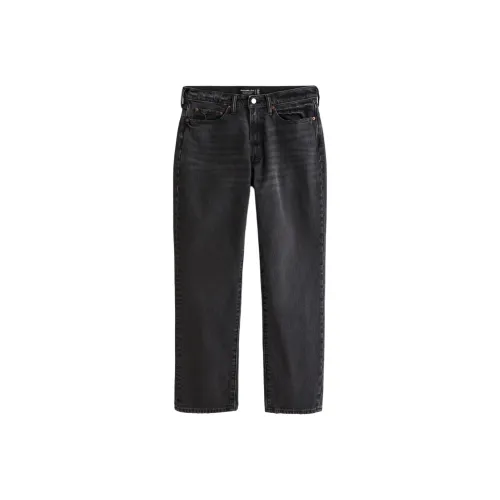 Abercrombie＆Fitch Черные Мужские Джинсы