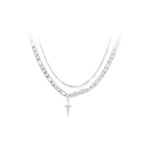 RboySe Титановые стальные ожерелья унисекс