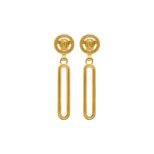 VERSACE Серьги из металла женские золотые
