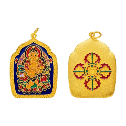 JIUHUASHAN Брасс Ожерелья Унисекс
