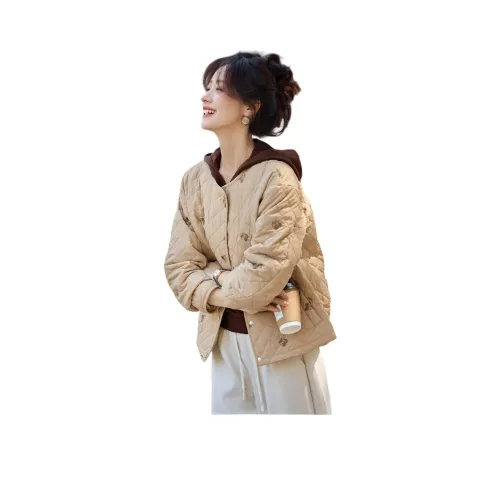 Mo Han Yi Mei Пуховая куртка Женская Хаки