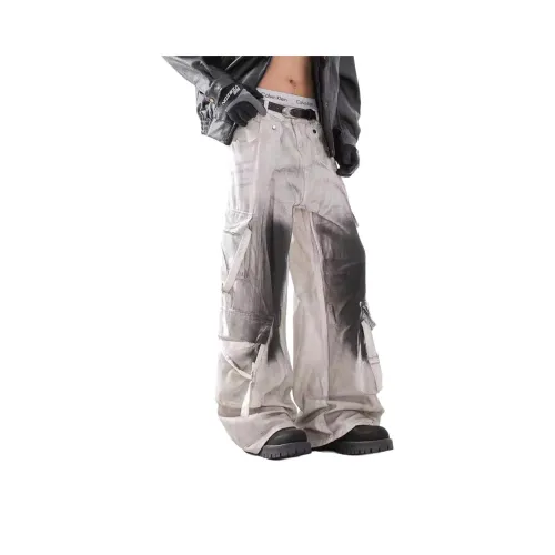 MORii Белые Унисекс Джинсы