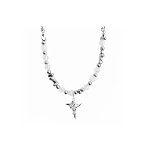 Asia Star Титановые стальные ожерелья унисекс