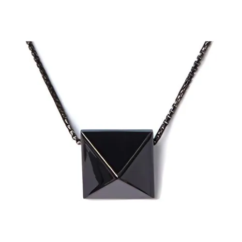 Valentino Metal Necklaces Мужской Черный