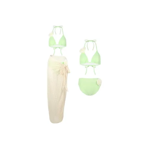 Giyu Светло-зеленый Женские Наборы Купальников