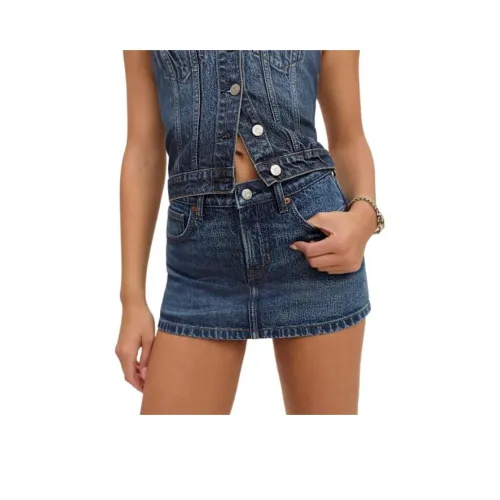 Reformation Teagan Джинсовые шорты Женские