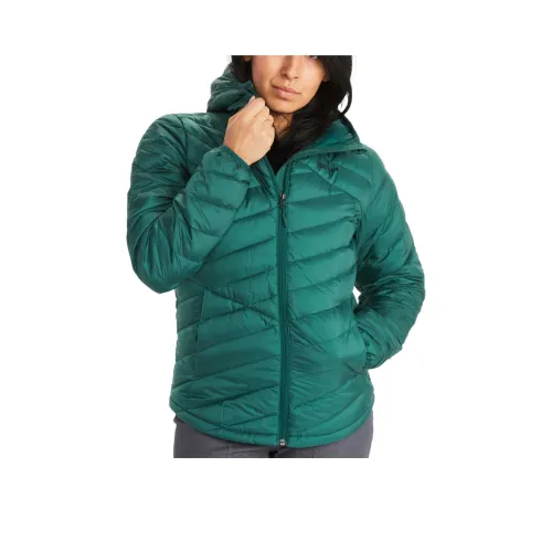 Marmot Пуховик Женские Зеленый
