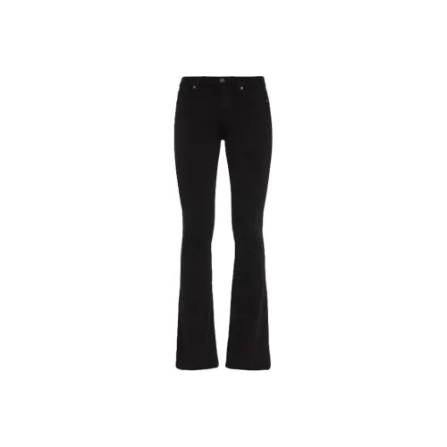 SEVEN FOR ALL MANKIND Женские джинсы черного цвета