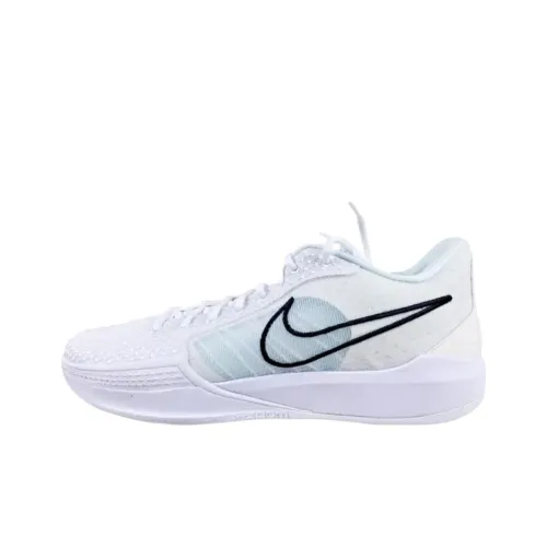 Nike Sabrina 1 Low Топ Баскетбольные кроссовки Женские Белые