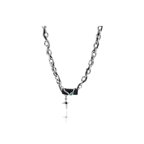 FOREVER MELODY Ожерелья из титанового сплава Унисекс