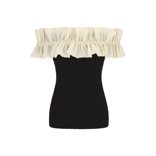 URBAN REVIVO Глубокий черный Женский трикотаж