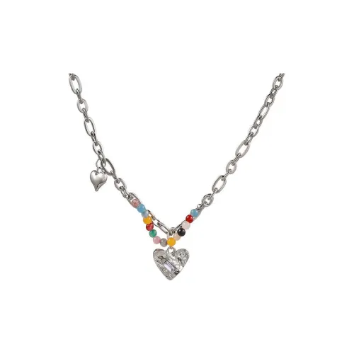 KING OF BLING Циркон Титановая сталь Ожерелья Женские