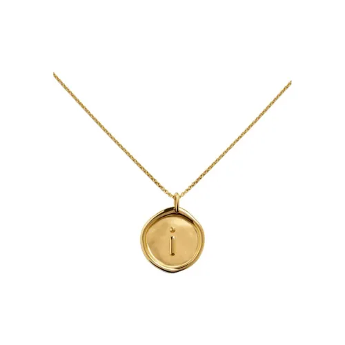 Monica Vinader Серебряные ожерелья с покрытием из 18К золота женские золотые