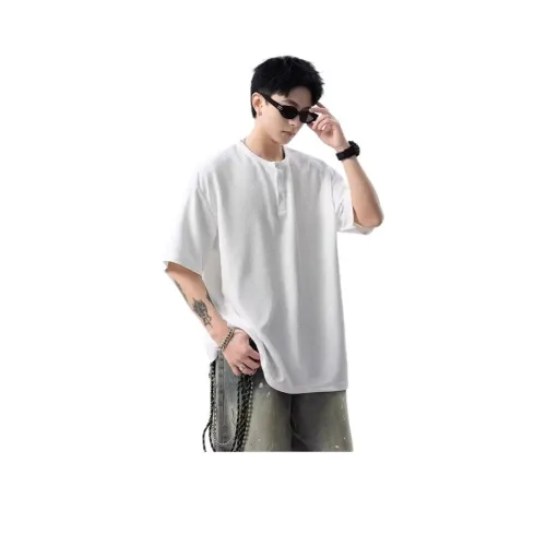 DUATOGE Белая Мужская T-рубашка