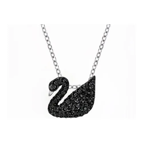 Кристалл Swarovski Ожерелья Женские Черный