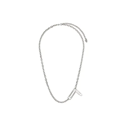 Off Белый Brass Necklaces Мужской