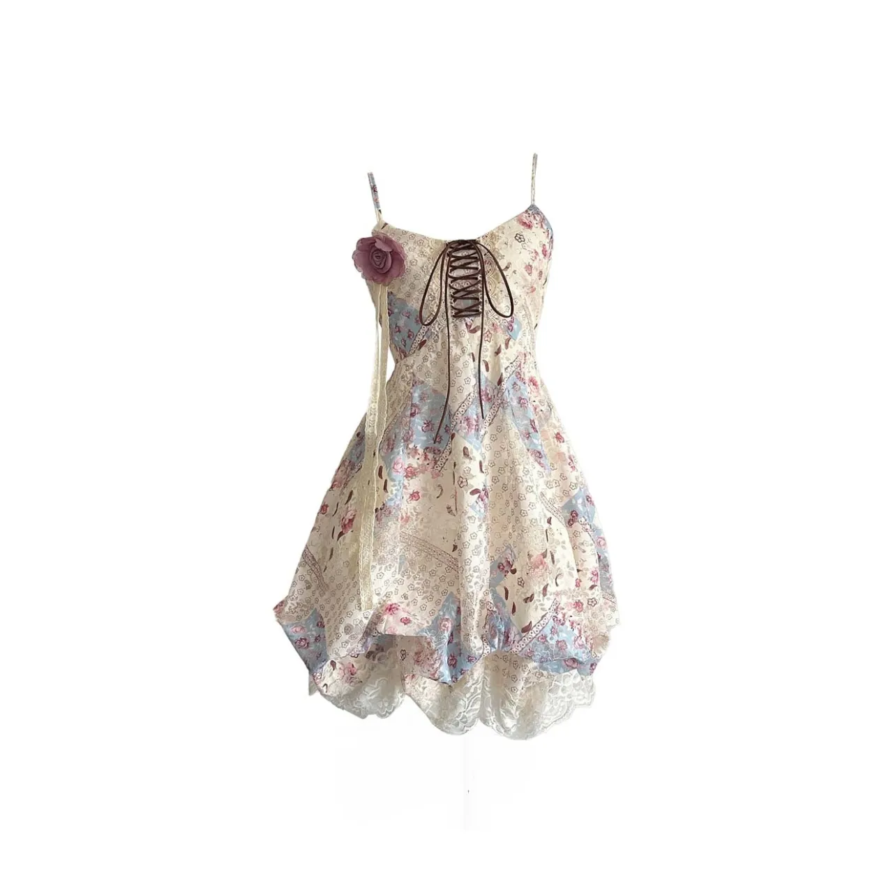 kleinfeld floral bridesmaid dresses Modern Romantic 3D Floral A-Line Dress main image 1