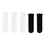 5 пар (3 белых + 2 черных)