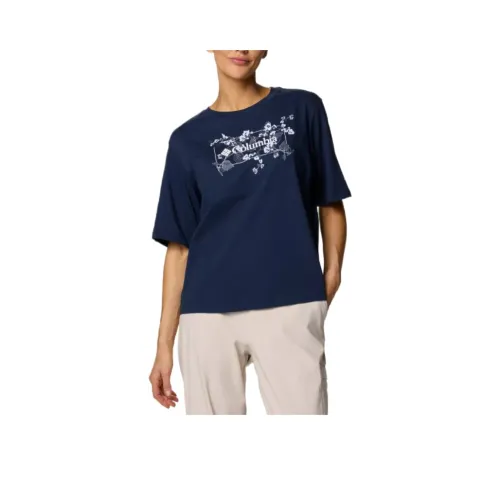 Columbia North Cascades Рукав с оборванным плечом T-рубашка Женская