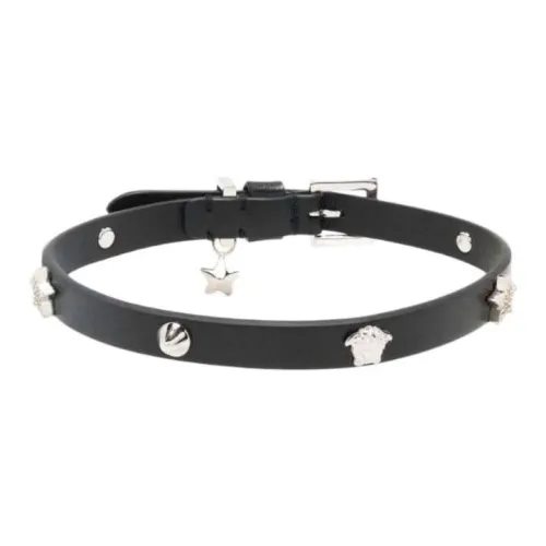 VERSACE Ожерелья Черные Женские