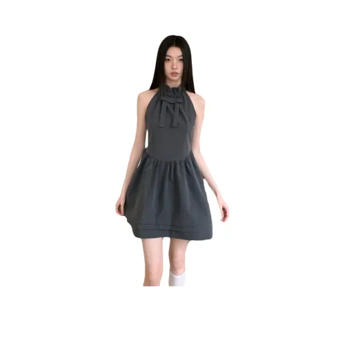 AURORA MUSE Без рукавов Платье Женское Серое