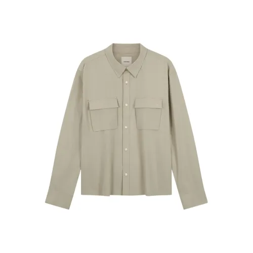 Calvin Klein NSU Светло-абрикосовые Мужские Рубашки