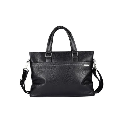 SEPTWOLVES Корова Кожа Сумка Средний Мужской Черный