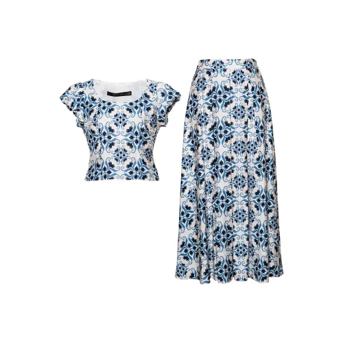 ROEYSHOUSE Многоцветные Женские Комплекты с Юбкой