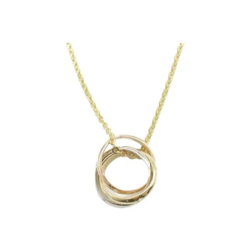 Cartier 18К Белое золото 18К Золото 18К Розовое золото Бриллиантовые ожерелья Женские