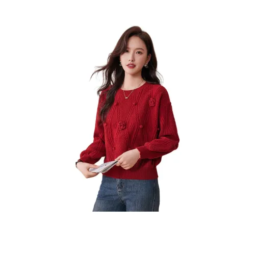 X MOOM Красный Женский Трикотаж