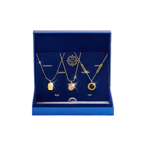 DIJING Титановые стальные ожерелья женские