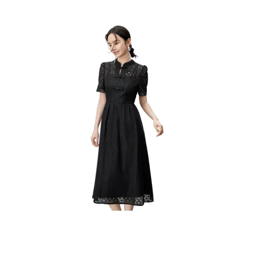 SENTUBILA Женские Платья с Коротким Рукавом