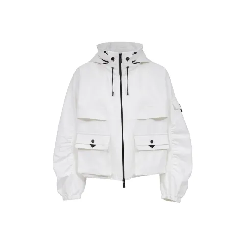 Only S00 Белый Женское короткое пальто