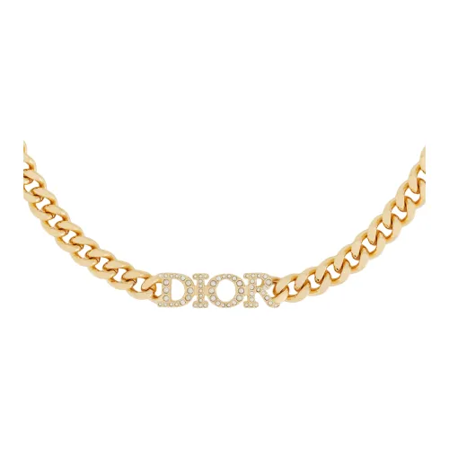 DIOR Искусственные кристальные ожерелья для женщин