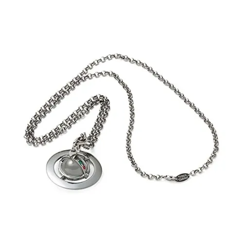 Vivienne Westwood Brass Necklaces Унисекс Металлик Серый