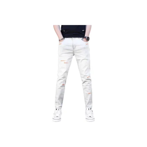 CHENYING Светло-синие мужские джинсы